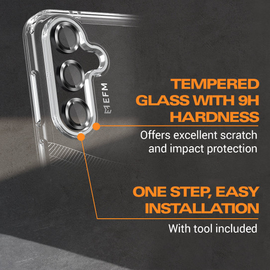 EFM Camera Lens Armour Samsung Galaxy S24 - Clear
