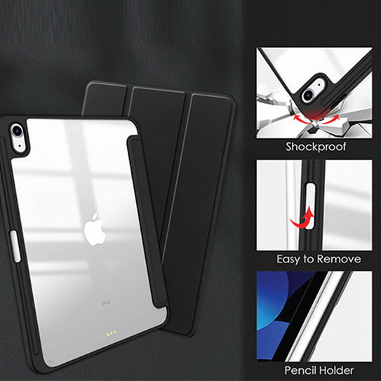 Flexii Gravity Flag Folio Case iPad 10.2" 7th/8th/9th Gen - Black