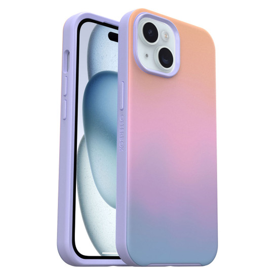 OtterBox Symmetry Plus MagSafe Case iPhone 15 - Soft Sunset