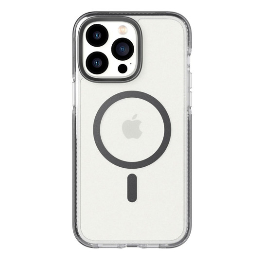 Tech21 Evo Crystal MagSafe Case iPhone 14 Pro - Graphite Black