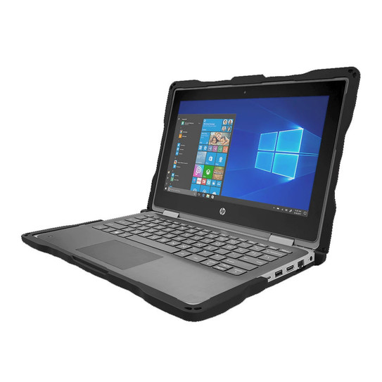 Gumdrop Drop Tech Case HP ProBook x360 11 G5/G6 EE - Black Gumdrop Drop Tech Case HP ProBook x360 11 G5/G6 EE - Black