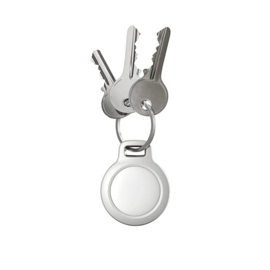 Nomad AirTag Rugged Keychain - White Nomad AirTag Rugged Keychain - White