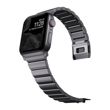 Nomad Aluminium Band Apple Watch 45/49 mm - Space Grey