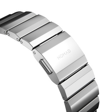 Nomad Stainless Steel Band Apple Watch 42/44mm - Silver