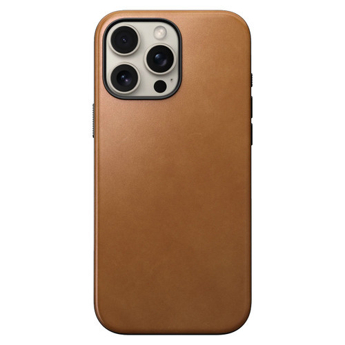 Nomad Modern Leather Case iPhone 16 Pro Max - English Tan
