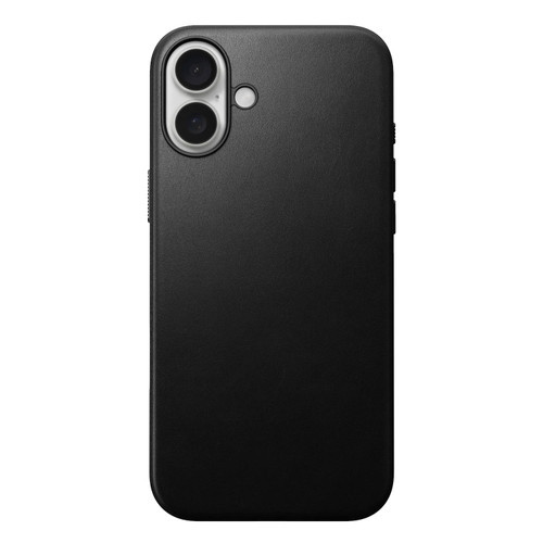 Nomad Modern Leather Case iPhone 16 Plus - Black