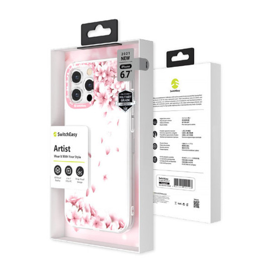 SwitchEasy Artist Case iPhone 13 Pro Max - Sakura