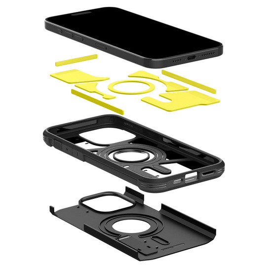Spigen Tough Armor MagFit Case iPhone 15 Pro - Black