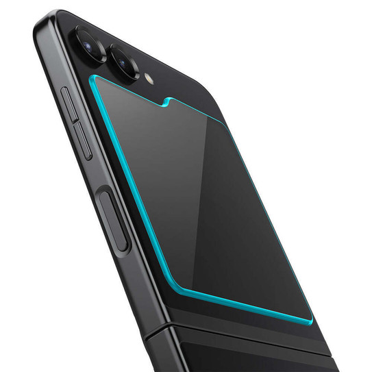 Spigen EZ Fit GLAS.tR Screen Protector Samsung Galaxy Z Flip5 - Clear Spigen EZ Fit GLAS.tR Screen Protector Samsung Galaxy Z Flip5 - Clear