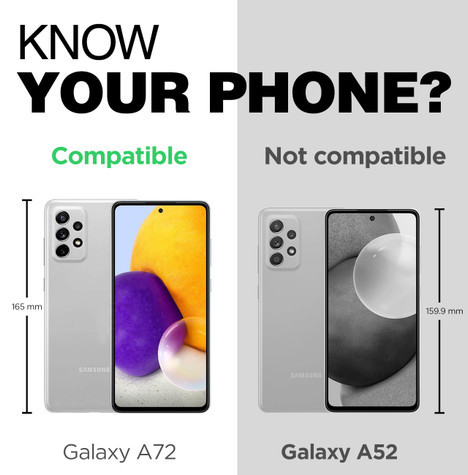 Encased Scorpio Case Samsung Galaxy A72 - Graphite Gray