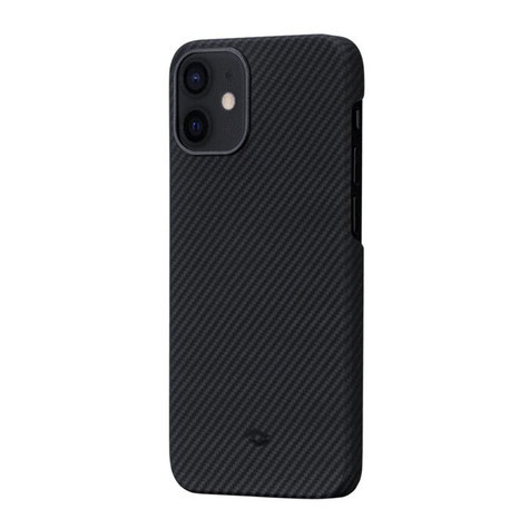 Pitaka Air Case iPhone 12 Mini - Black/Grey Twill