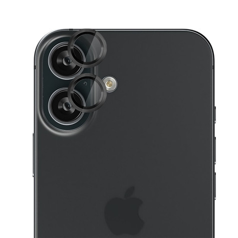 EFM Camera Lens Armour iPhone 16/16 Plus - Carbon