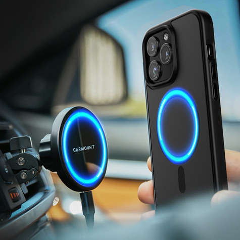 Encased Slimshield Magsafe Case iPhone 15 Pro - Black