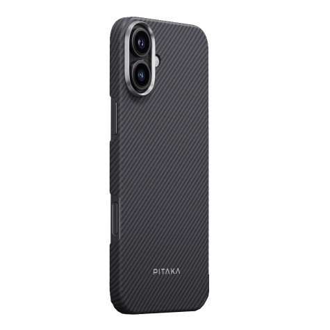 Pitaka Ultra-Slim Case iPhone 16 Plus - Black/Grey