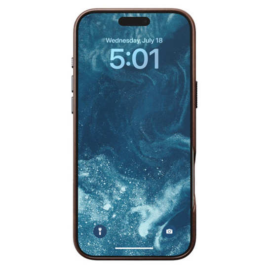 Nomad Traditional Horween Leather Case iPhone 16 Pro Max - Brown