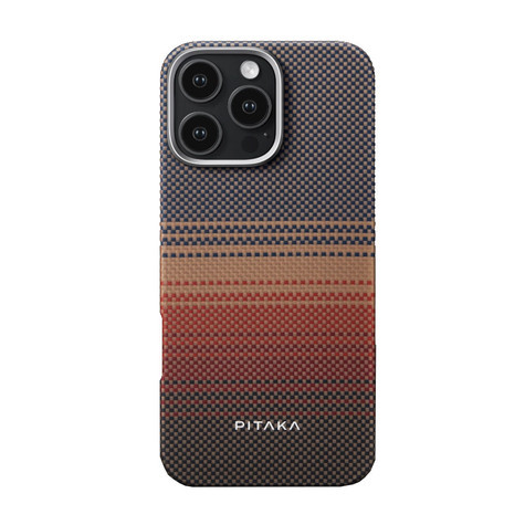 Pitaka Tactile Woven Case iPhone 16 Pro - Sunset