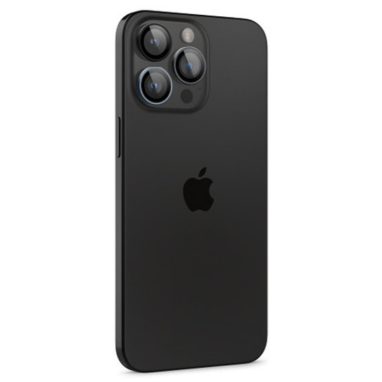 Spigen GLAS.tR EZ Fit Optik Pro Zero One 2PCS Camera Lens 15 Pro/15 Pro Max/14 Pro/14 Pro - Black/Gre