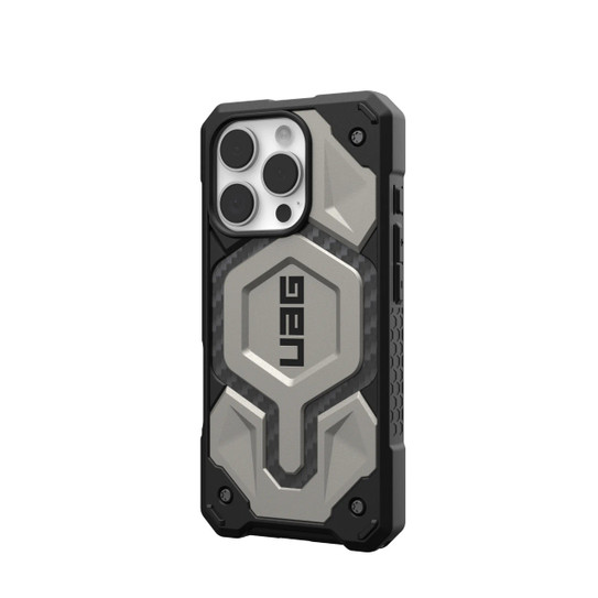 UAG Monarch Pro MagSafe Case iPhone 16 Pro - Titanium