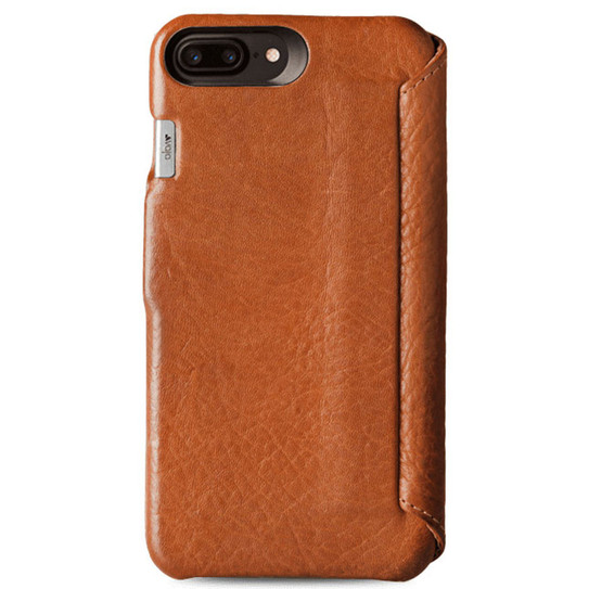 Vaja Agenda MG Leather Case iPhone 8+/7+/6+/6S+ Plus - Bridge Saddle Tan Vaja Agenda MG Leather Case iPhone 8+/7+/6+/6S+ Plus - Bridge Saddle Tan