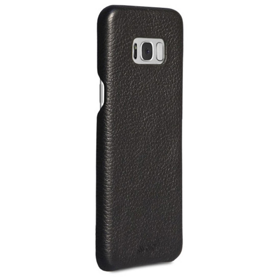 Vaja Grip Leather Case Samsung Galaxy S8+ Plus - Grain Black