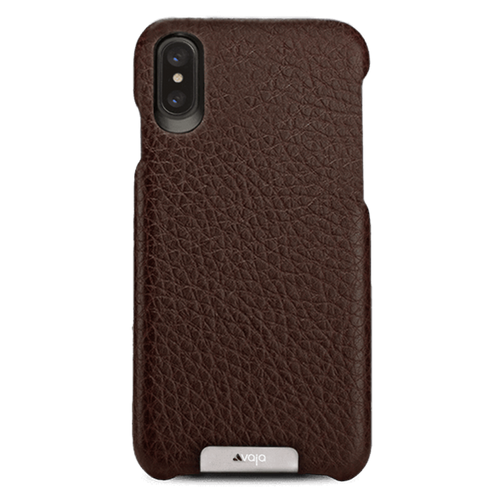 Vaja Stock Grip - iPhone 11 Pro Max Leather Case - Floater London