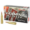 Hornady Hrndy 22-250  55gr Vmax 20/200 