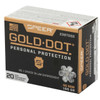 Speer Ammunition Spr Gold Dot 40sw 165gr Hp 20/200