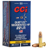 CCI Cci Quiet Segmented 22lr 40gr Hp 50 