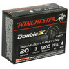 Winchester Ammunition Win Dbl X Hv Trky 20ga 3" #4 10/100 