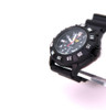  Uzi Protector Watch - Tritium, Black Face, Rubber Strap 