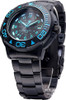  Smith & Wesson Diver Blue with Tritium, Metal and Rubber Strap 