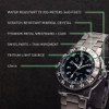 Smith & Wesson Executive Watch -Tritium, 45 mm, Titanium, Black face