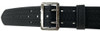 Perfect Fit 2.25'' 4 Row Stitching Sam Browne Leather Belt w/ Chrome Buckle 