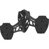  Skull Hooker Dual Shoulder Mount Black 