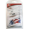  Bohning Blazer Vane Combo White/american Flag 36 Pk. 