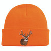  Outdoor Cap Knit Watch Cap W/deer Blaze Orange 
