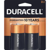  Duracell Coppertop Batteries D 2 Pk. 