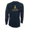  Alpine Long Sleeve Tee Navy Medium 