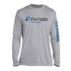 Fin-finder Fin Finder Longsleeve Grey 2x-large 