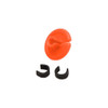  October Mountain String Love 2.0 Kisser Button Orange 25 Pk. 