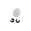 October Mountain String Love 2.0 Kisser Button White 25 Pk. 