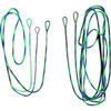 First String Firststring Genesis String And Cable Set Flo Green/ Blue 