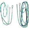 First String Firststring Genesis String And Cable Set Flo Green/ Blue 