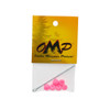  October Mountain Turbo Button 2.0 Pink 5 Pk. 
