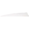 Gateway Shield Cut Feathers Flo White 4 In. Rw 50 Pk.