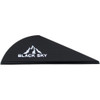  Bohning Black Sky Vane 2 In. Black 100 Pk. 
