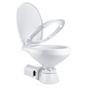  Commodore Electric Marine Toilet - Rear Macerator - Regular Size 