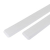 SeaDek Cockpit Coaming Bolster Set (2) - 4" x 39" & 20mm Thick - White w/Brushed Texture 