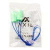  Axil Foam Ear Plugs 100 Pair W/lnyrd 