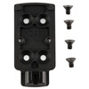 Kimber Mfg.,inc 4200422 KDS9C Dovetail Rear Sight Optic Plates Kit  Black/Blank Rear Sight